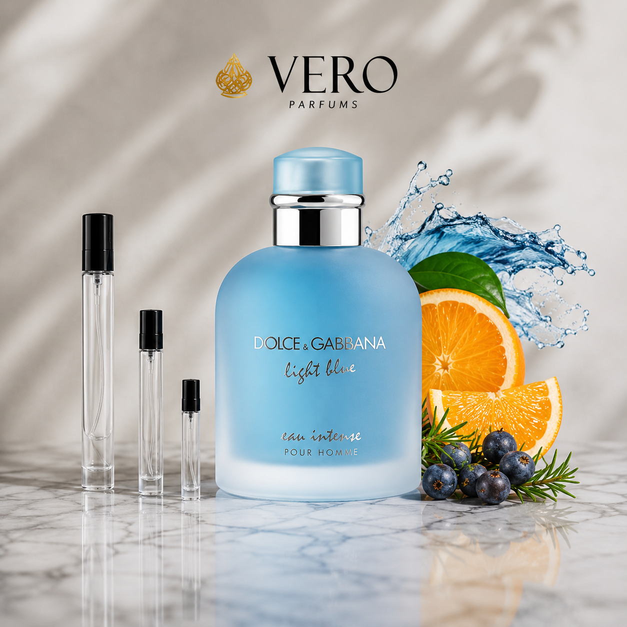 Décant Light Blue Eau Intense Homme